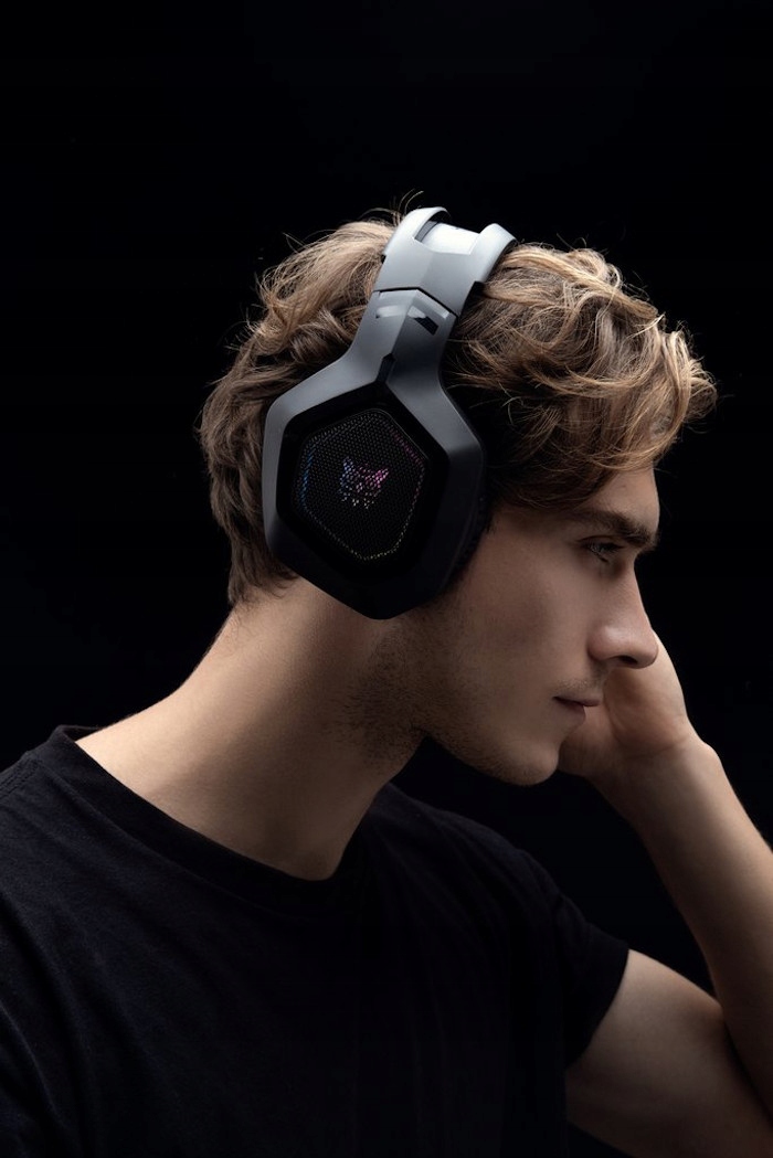 ONIKUMA K10 SŁUCHAWKI Z MIKROFONEM DO GIER ROZMÓW PRACY ONLINE KOMPUTERA Materiał tworzywo sztuczne