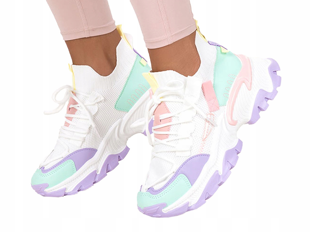 

Buty Sportowe Na Platformie Sneakersy Damskie r 39