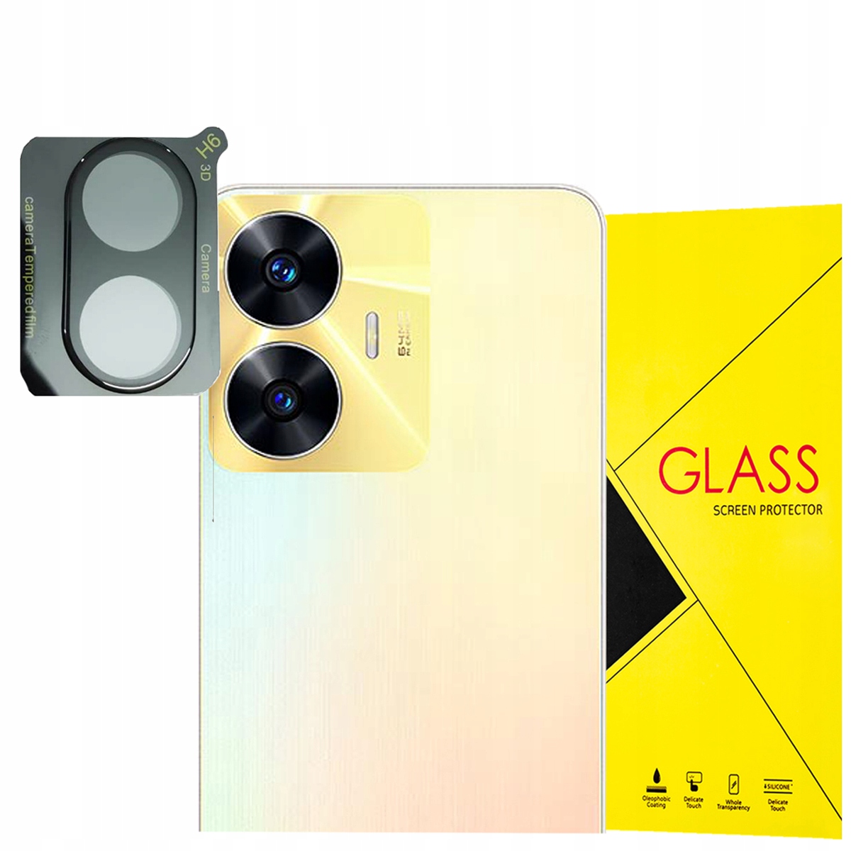 

Szkło nakładka na aparat kamerę do Realme C55