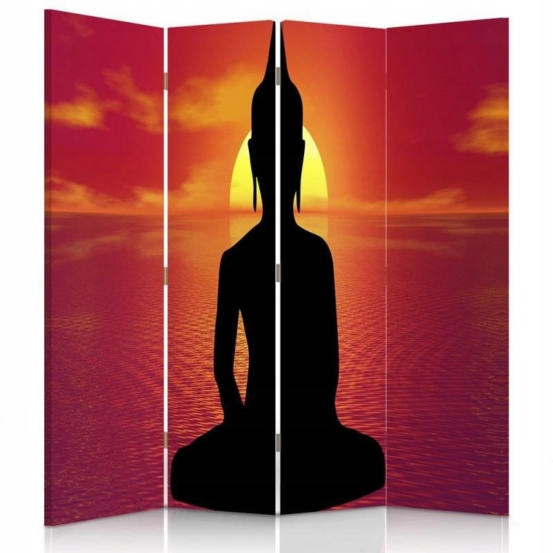 Paraván Buddha Meditace Zen Spa 145x170