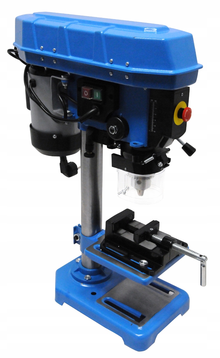 WIERTARKA STOŁOWA KOLUMNOWA SŁUPOWA 16mm Z LASEREM + IMADŁO Moc 750 W