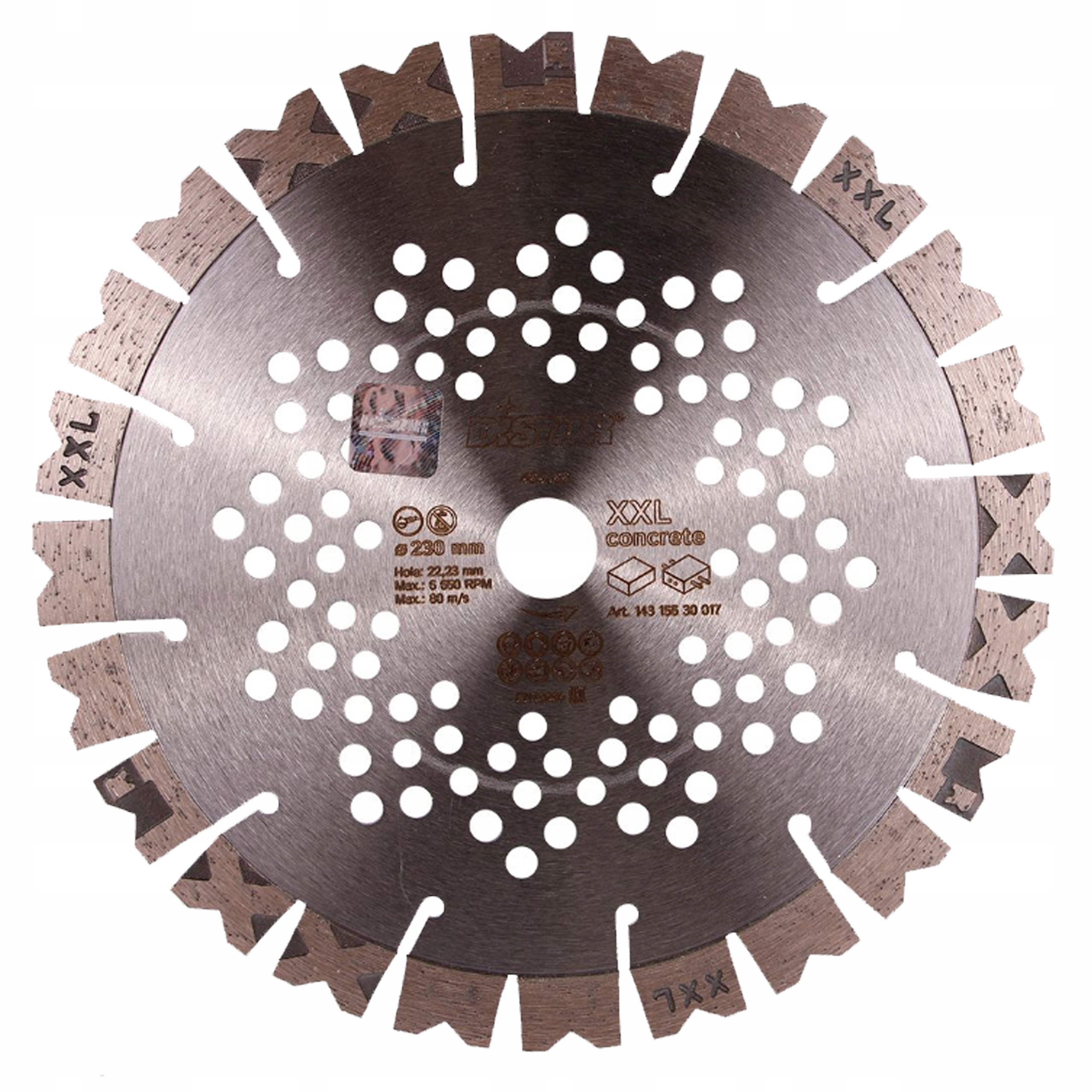 

Distar Tarcza Diamentowa Beton XXL Zbrojony 230mm