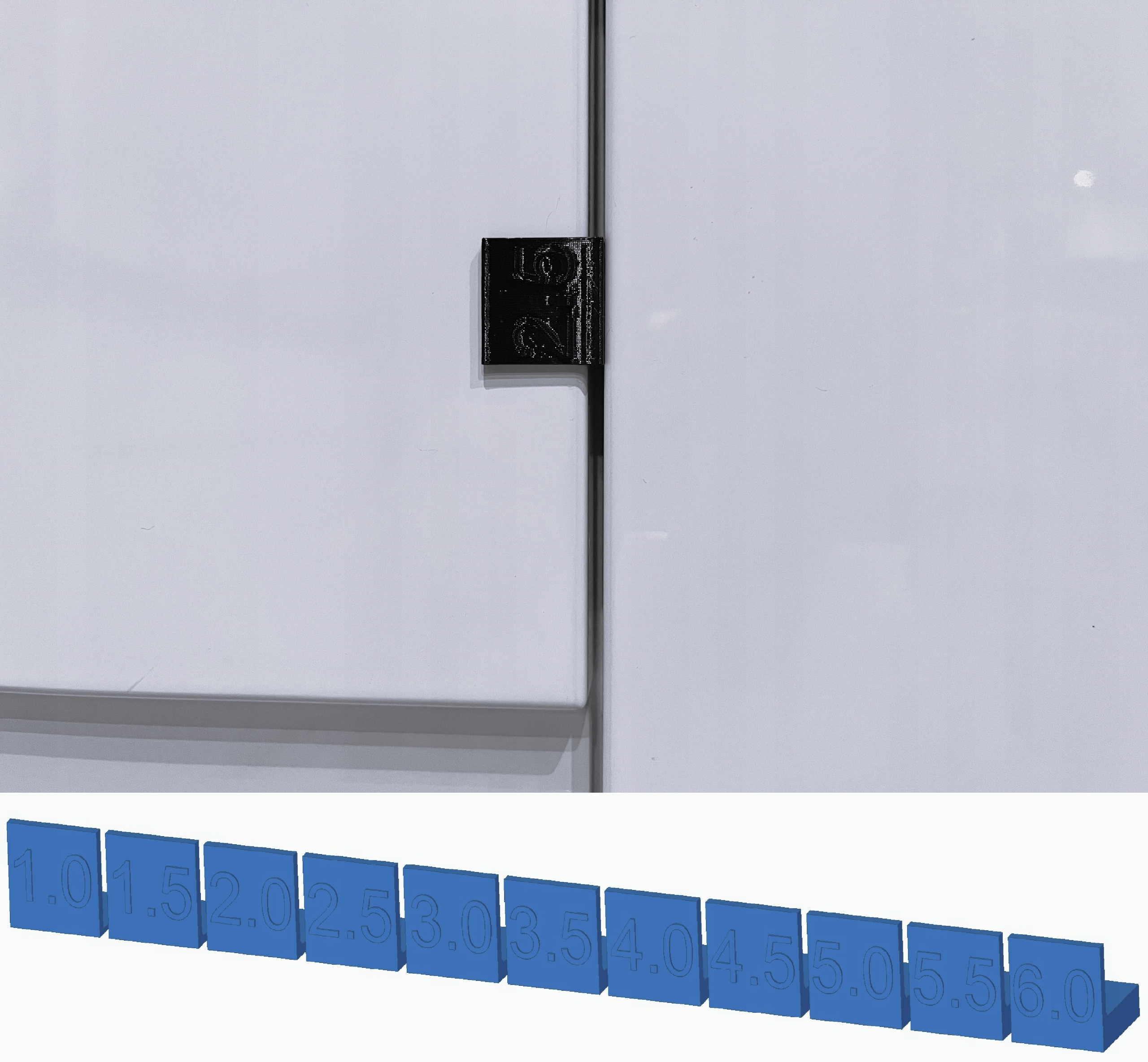 Dystanse do regulacji frontów 1 mm - 4 sztuki Kod producenta DKL.REG.010