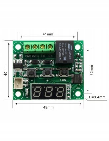 REGULATOR TEMPERATURY TERMOSTAT -50 110 C +OBUDOWA Marka inny