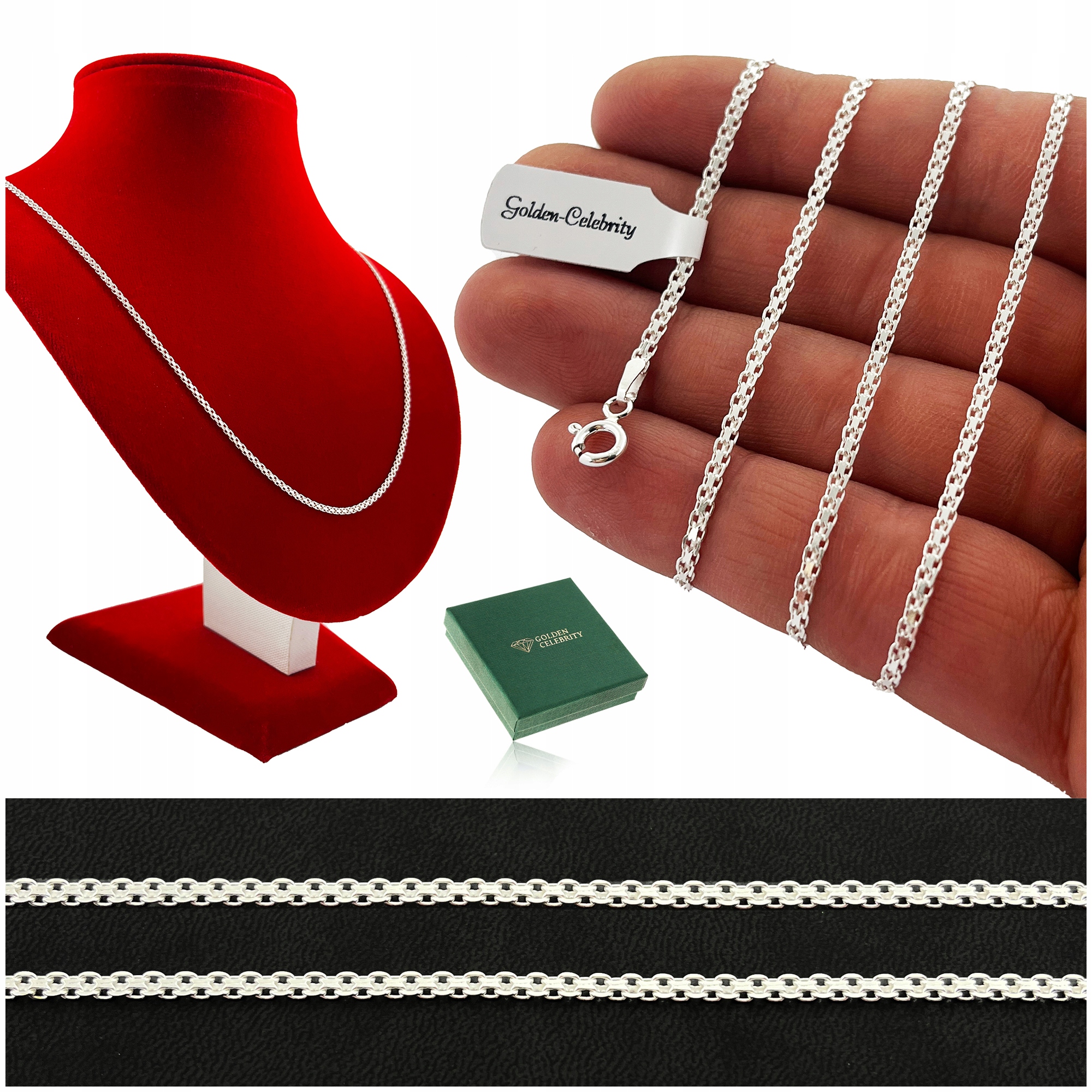 Stříbrný Řetízek Dlouhý 70 CM 2 MM Stříbro O Ryzosti 925 Dárek