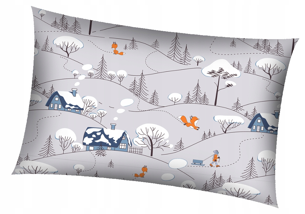 

Poszewka bawełniana na poduszkę 50x60 Nyks 327lis