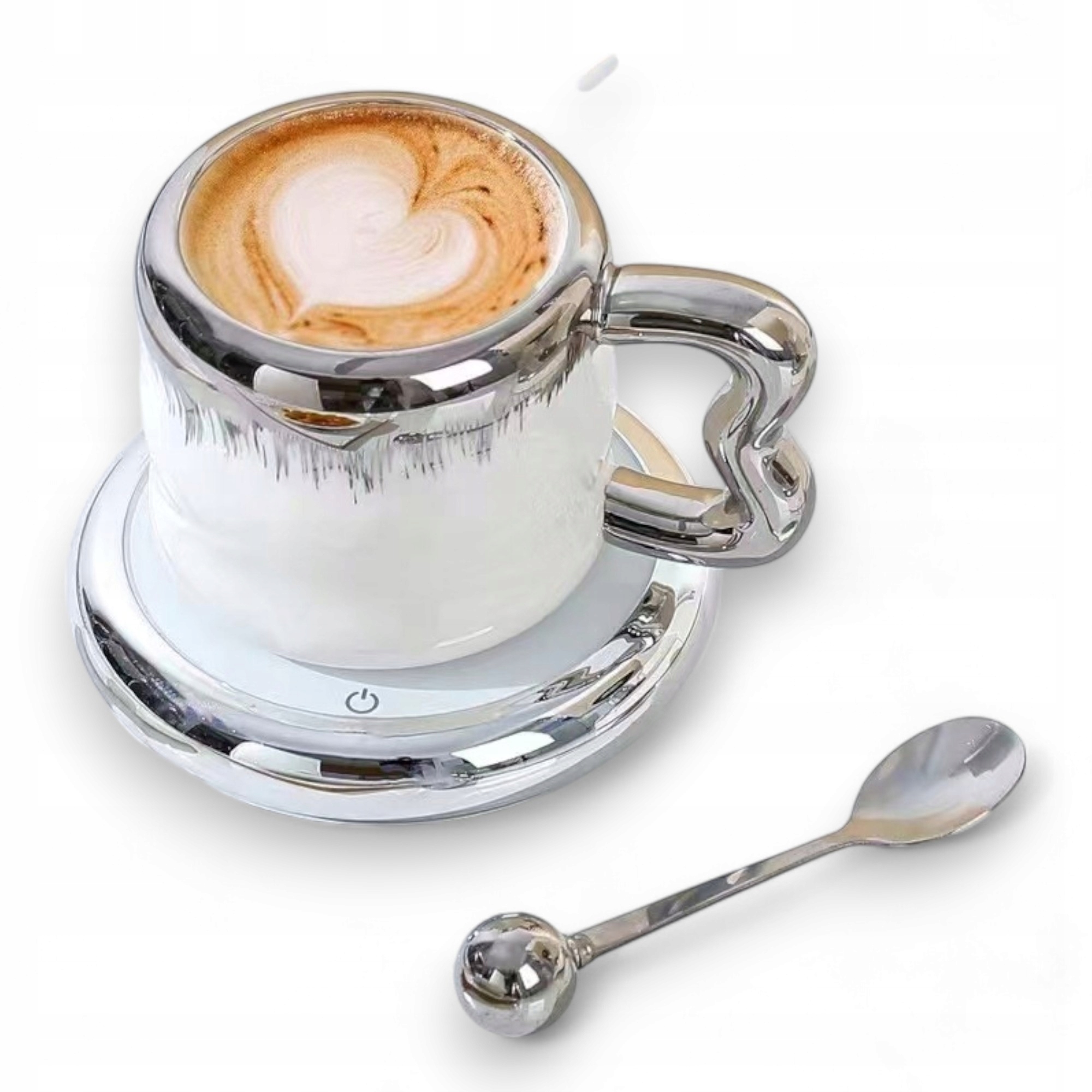 Hrnek s ohřívačem Keramický Lžíce Kabel Usb Hrnek Den Babičky Dárek