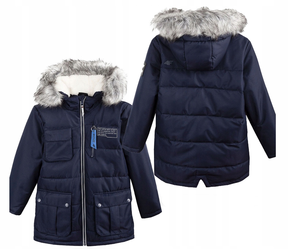 

4F Parka Zimowa z Membraną JKUM001A > 140