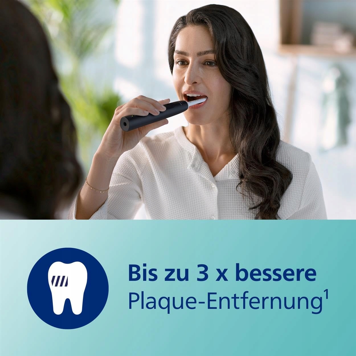 PHILIPS Sonicare 3100 Szczoteczka Soniczna Czarna Z Etui I Timerem — miniatura 2