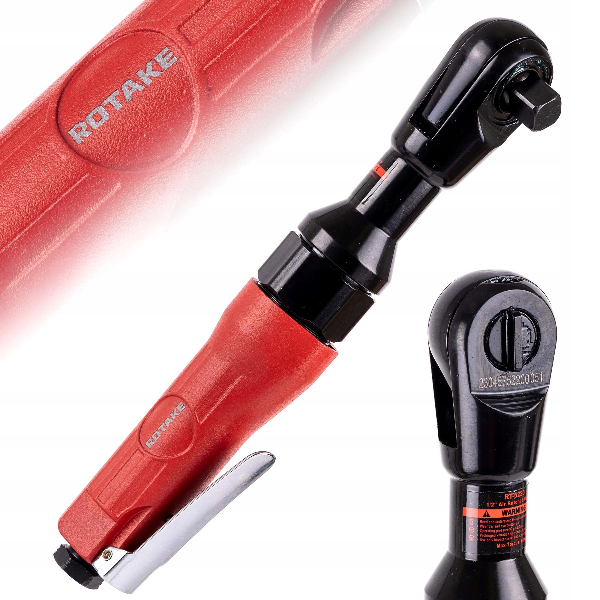 Mocny Klucz Pneumatyczny Grzechotka Pneumatyczna 1/2 ROTAKE PRO