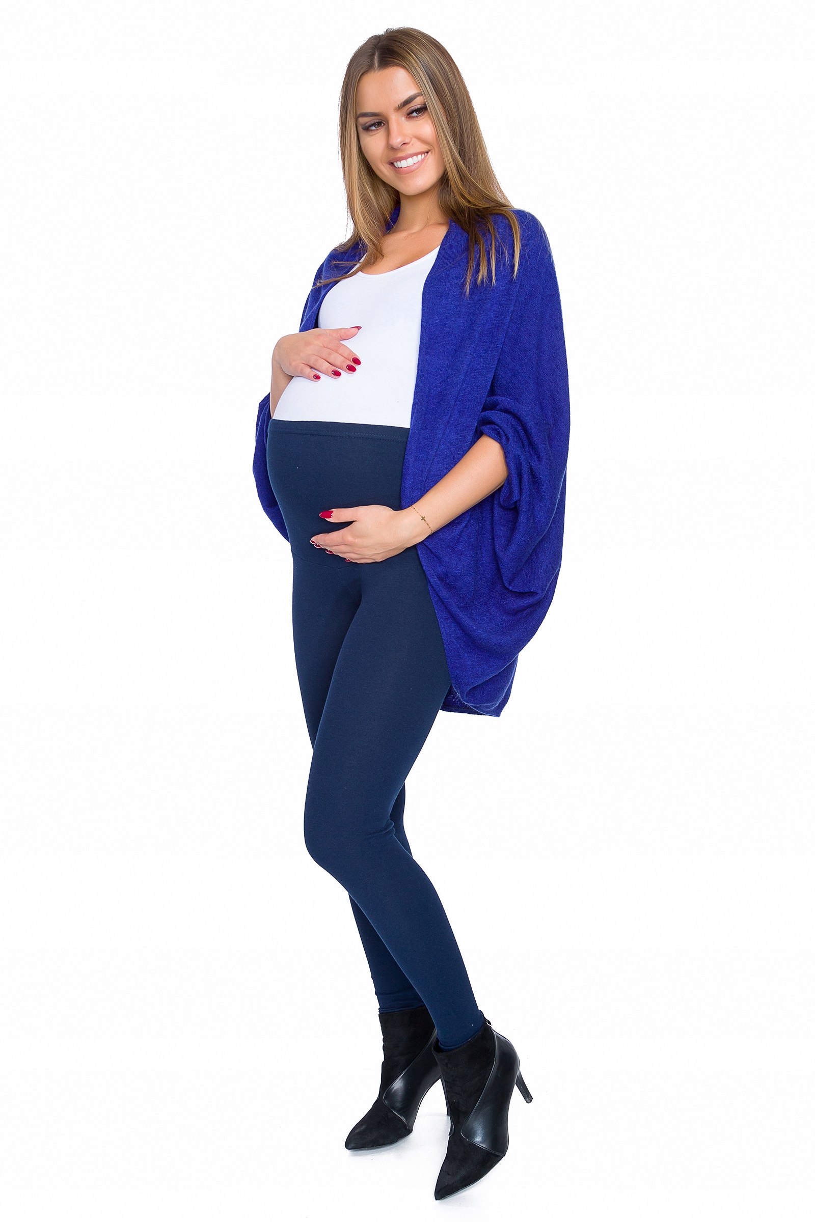 LEGGINSY CIĄŻOWE ELASTYCZNY PANEL OCIEPLANE L Marka MITAAMI