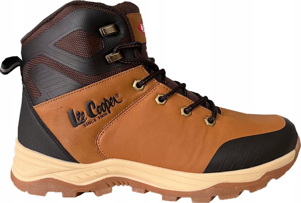 Pánské Turistické Trekové Boty Lee Cooper Hnědé LCJ-23-01-2046M vel. 45