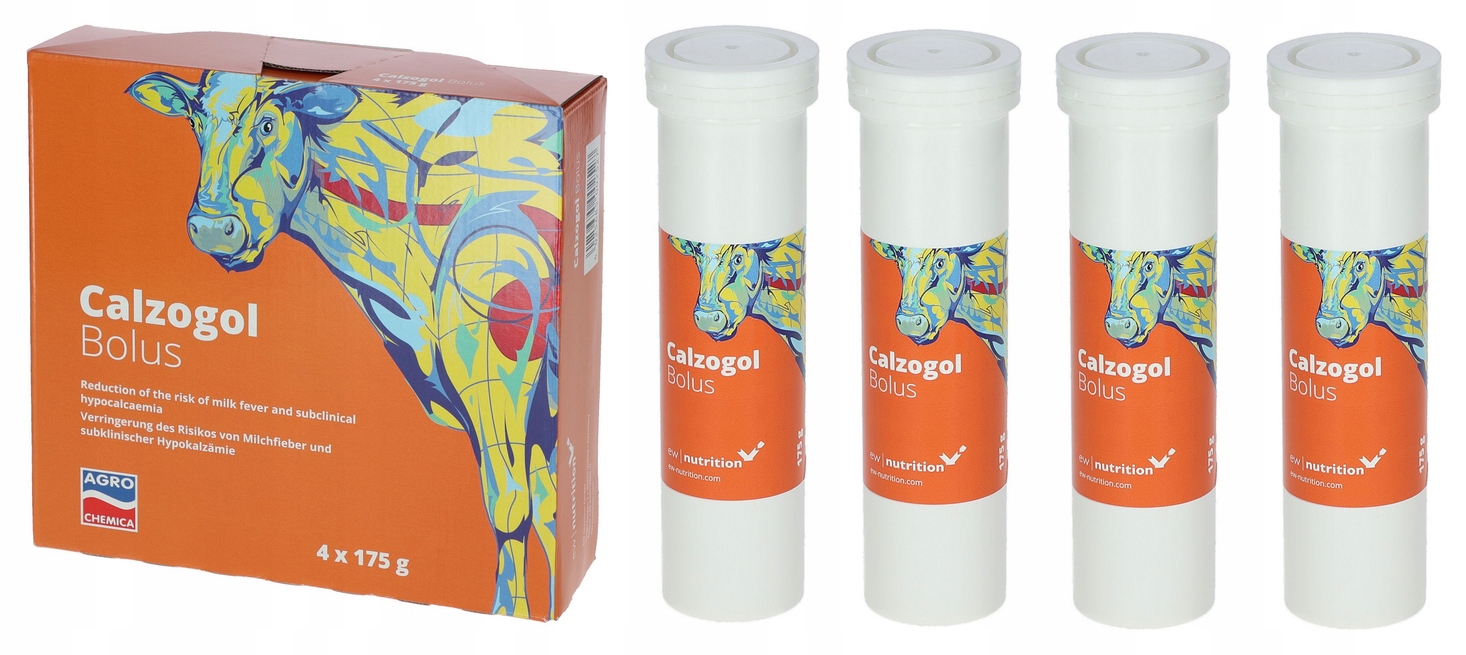 Calzogol Bolus Vápenatý 4 X 175 G Kerbl