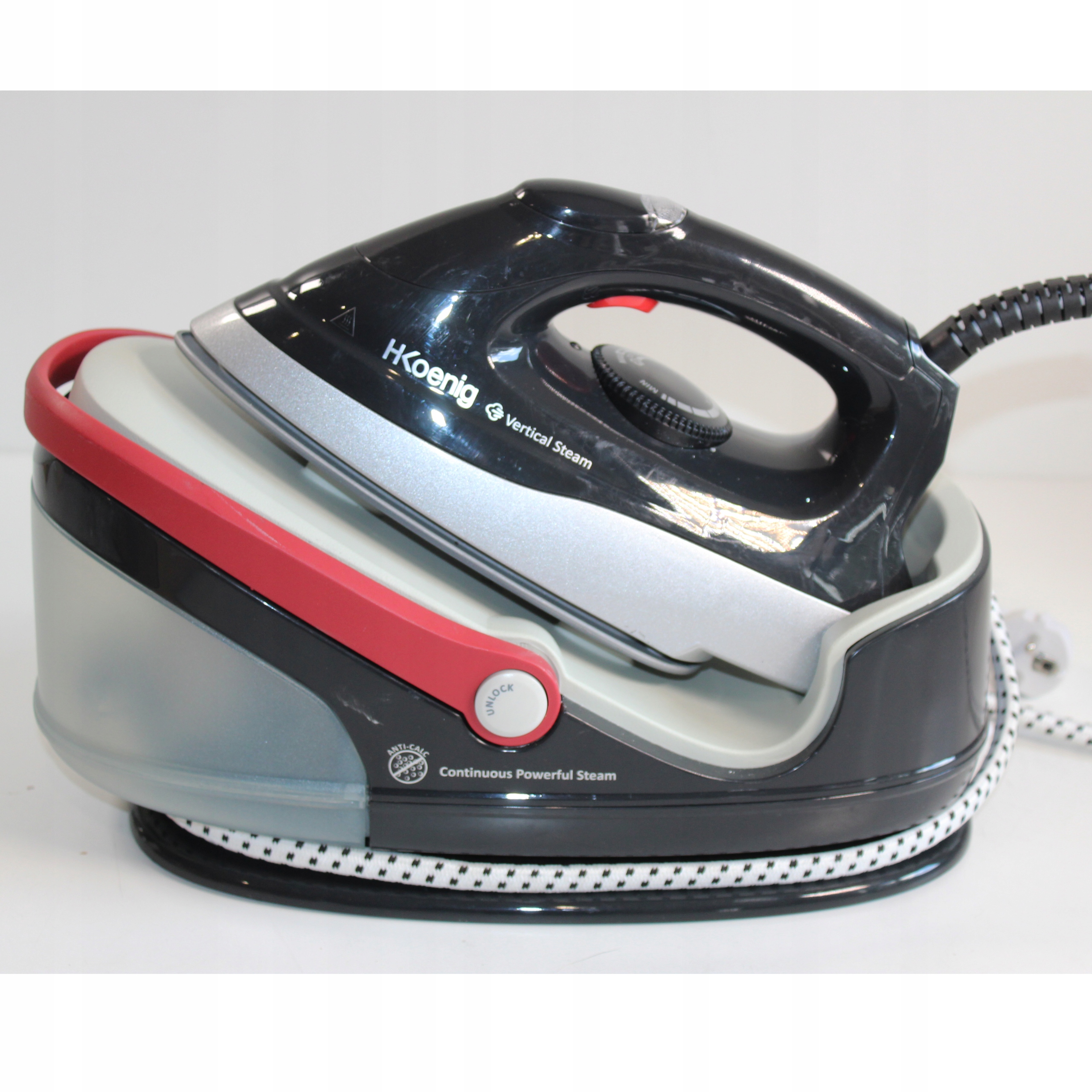 Stacja parowa H.KOENIG V85 2400W ceramiczna stopa Marka H.Koenig