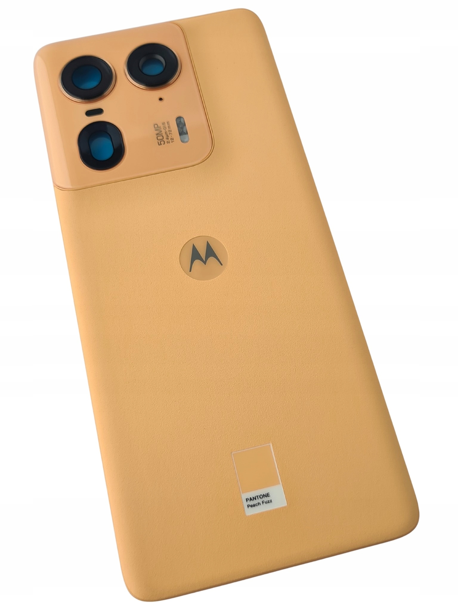 Org Klapka Originální zadní zadní kryt pro Motorola Edge 50 Ultra XT2401 oranžová