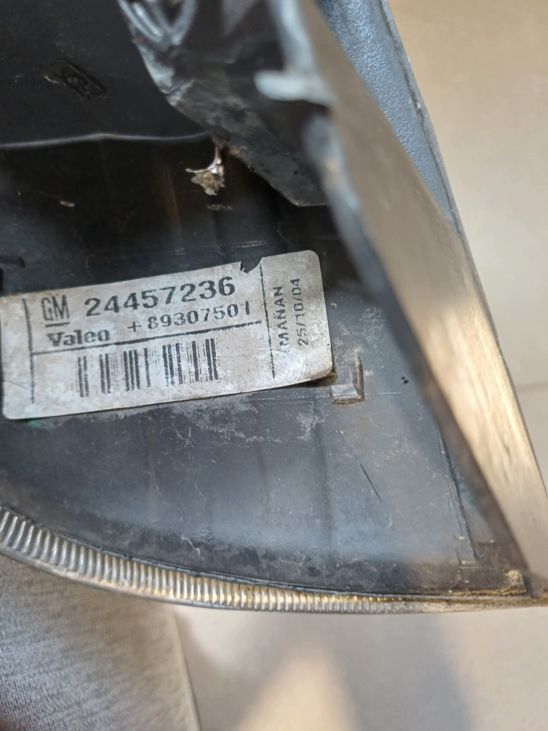 light right rear part rear OPEL CORSA C 3 door 24457236