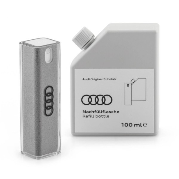 Audi Oryginał. Środek do czyszczenia ekranów 2w1 pojemnik uzupełniający