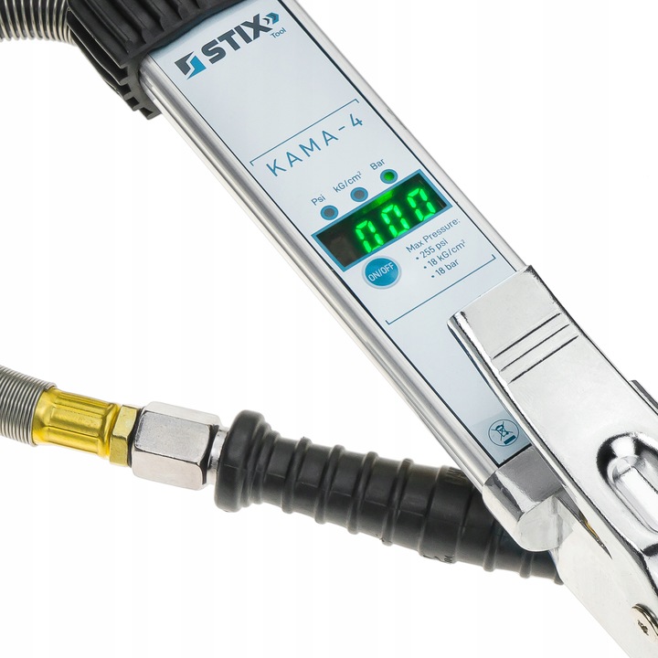 Pistolet elektroniczny cyfrowy do pompowania opon kół ciężarowych 18 Bar EAN (GTIN) 5903636050812