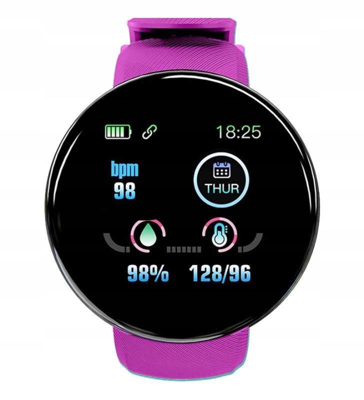 SMARTWATCH SMARTBAND OPASKA SPORTOWA FITNESS D18 Marka Smart-Trend