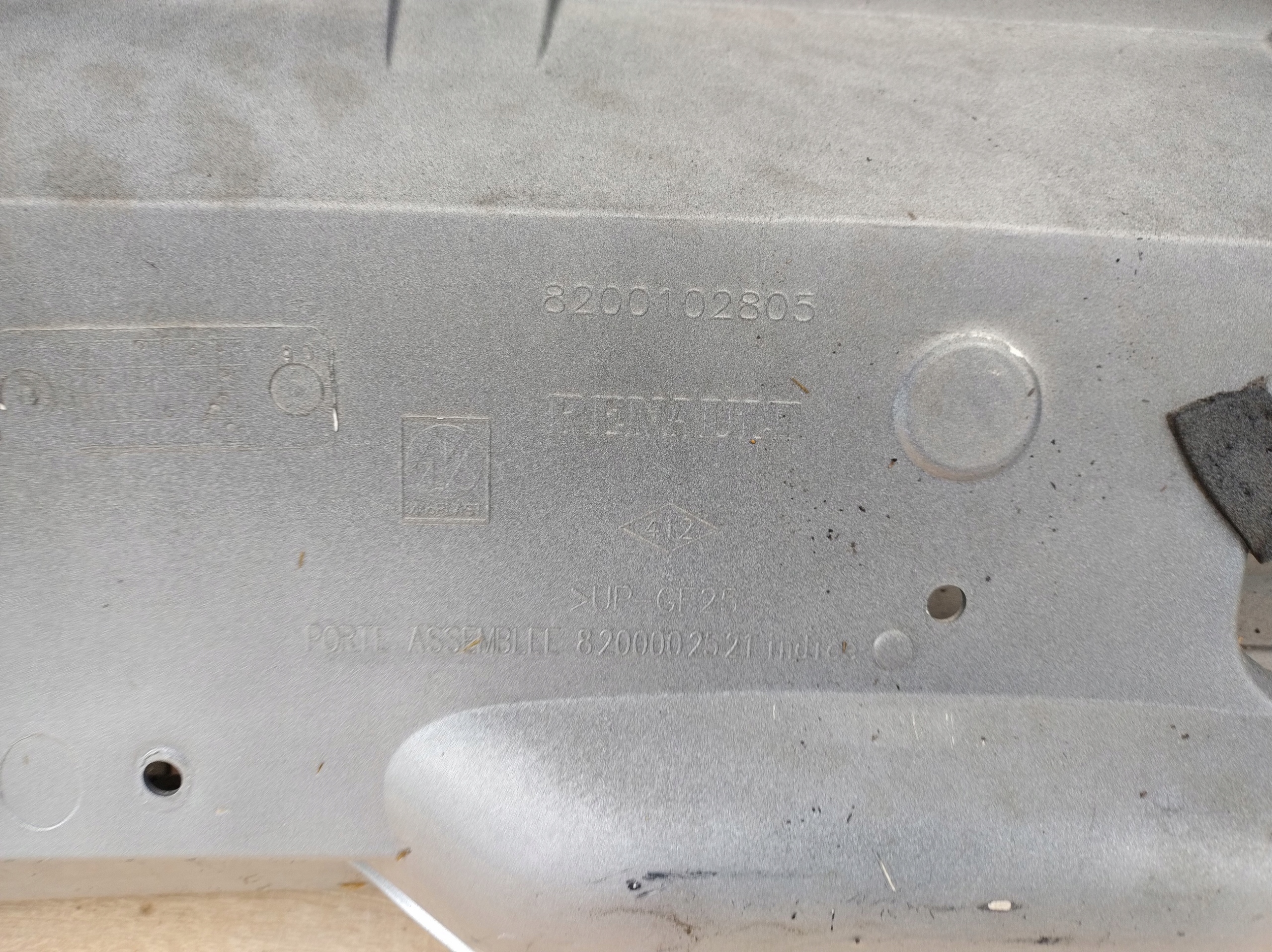 RENAULT LAGUNA 2 KOMBI trunk door boot cover rear part