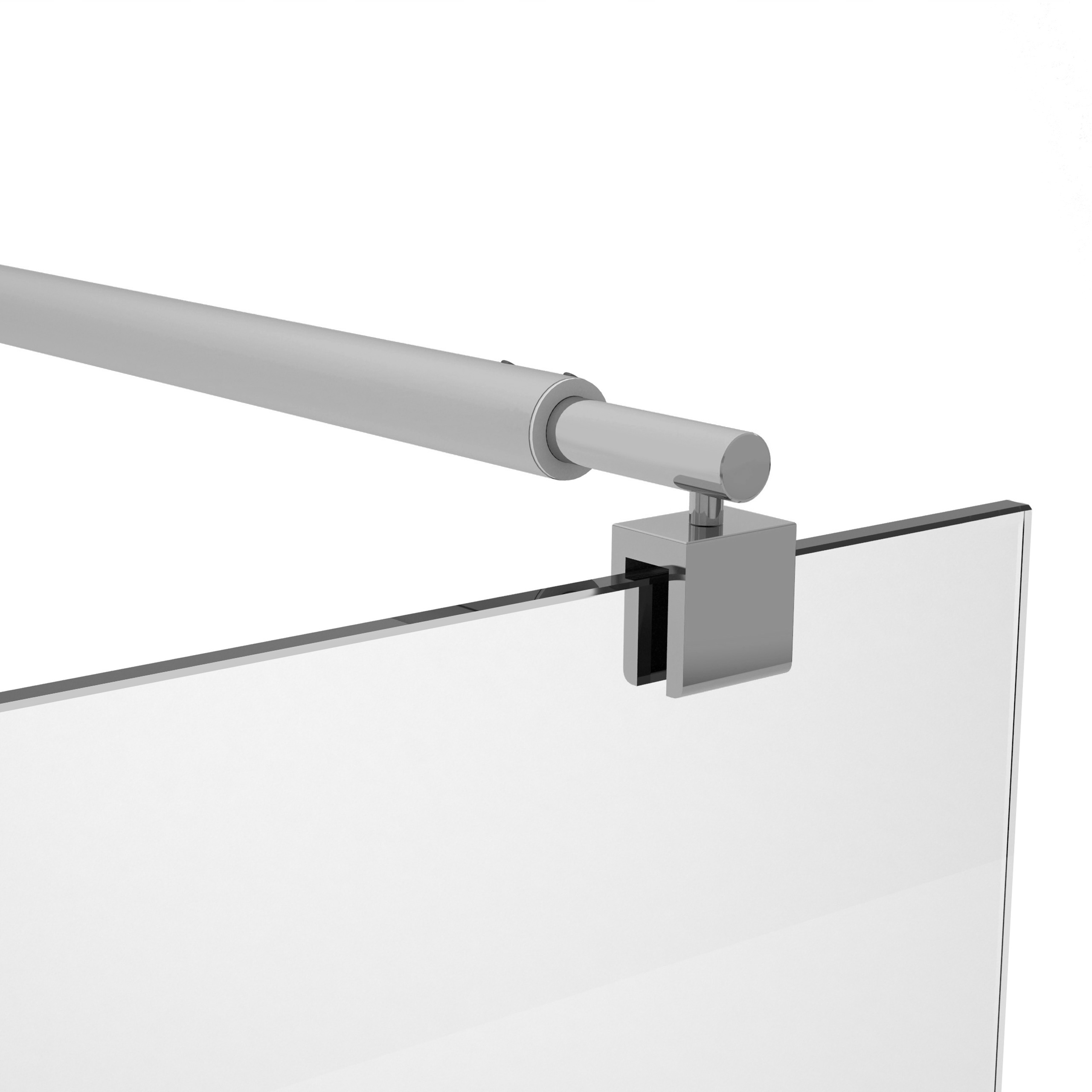 SZYBA PRYSZNICOWA CHROM WALKIN 120CM SZKŁO 8MM Marka SEVANTE