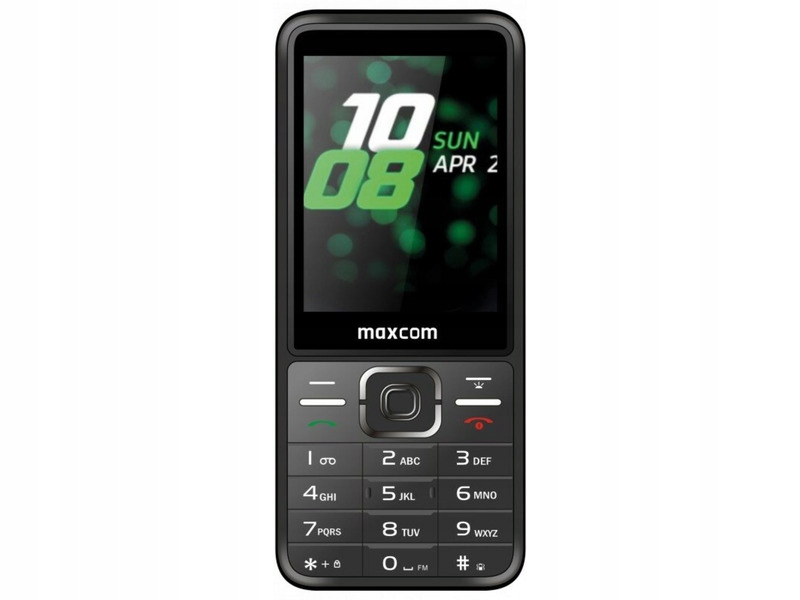 Telefon Maxcom MM244 Classic Stalowy Light