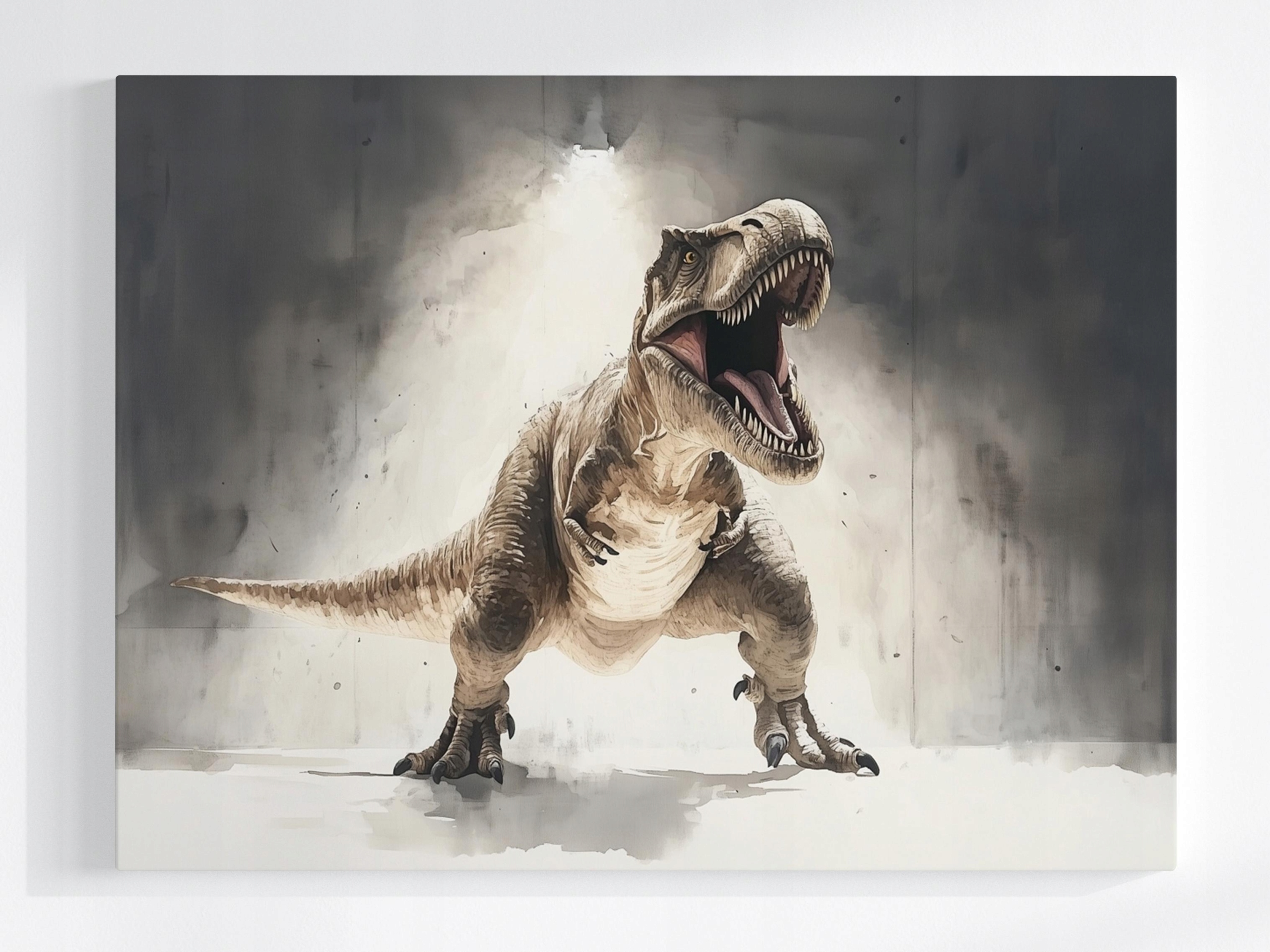 Obraz Na Plátně Canvas Dinosaurus T-rex Tyranosaurus Prehistorický 100x75