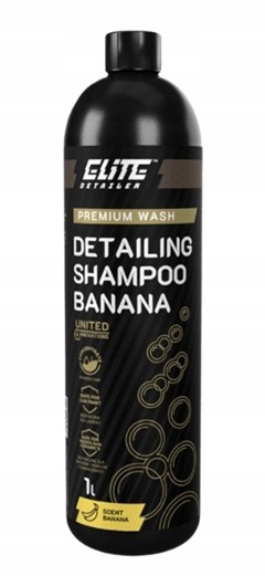 Neutralny szampon do mycia auta Elite Detailer Detailing Shampoo Banana 1L