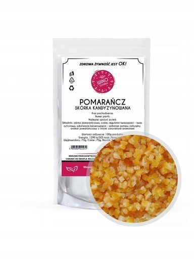 Levně Winoszarnia Pomerančová Kůra kandovaná kostka 500 g