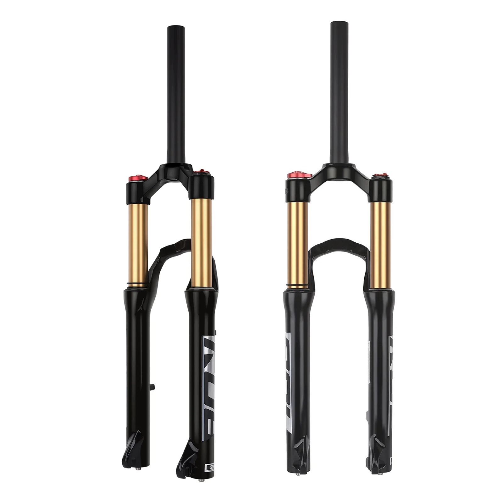 Bolany Amortyzator powietrzny 20 cali rowerowy przedni 90MM Tarcza Złoty 20”