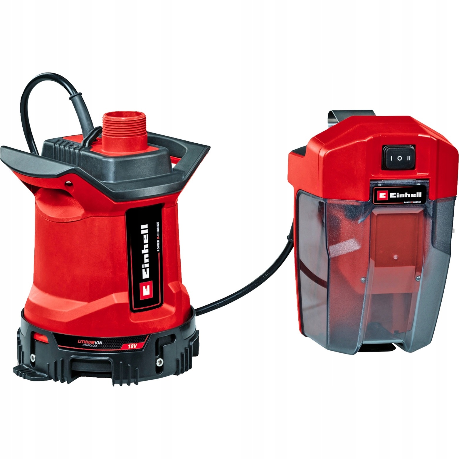 Einhell akumulátorové čerpadlo na špinavú vodu Ge-dp 18/25 LL Li-Solo, 18 V