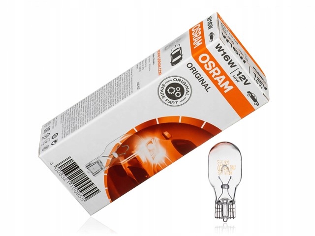 Osram żarówka W16W 12V 16W, 1 szt.