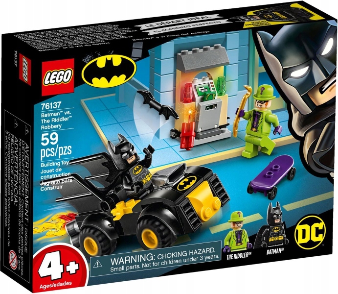 Lego Heroes 76137 Batman The Riddler Robbery Unikát