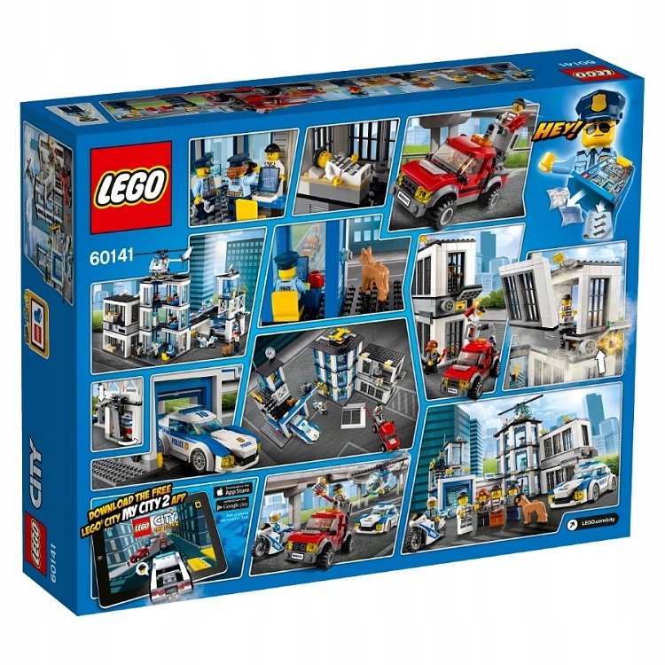 LEGO CITY 60141 Posterunek policji Numer produktu 60141