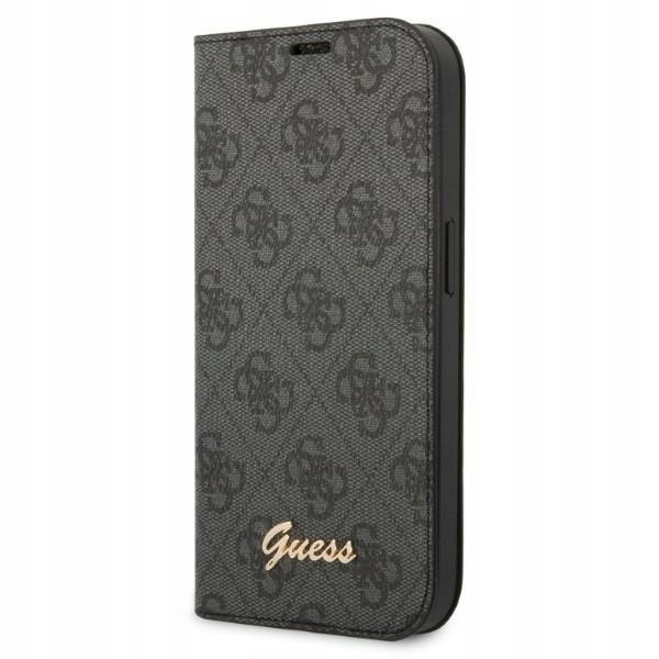 Guess GUBKP14LHG4SHK iPhone 14 Pro6,1" czarny/black book 4G Vintage Go