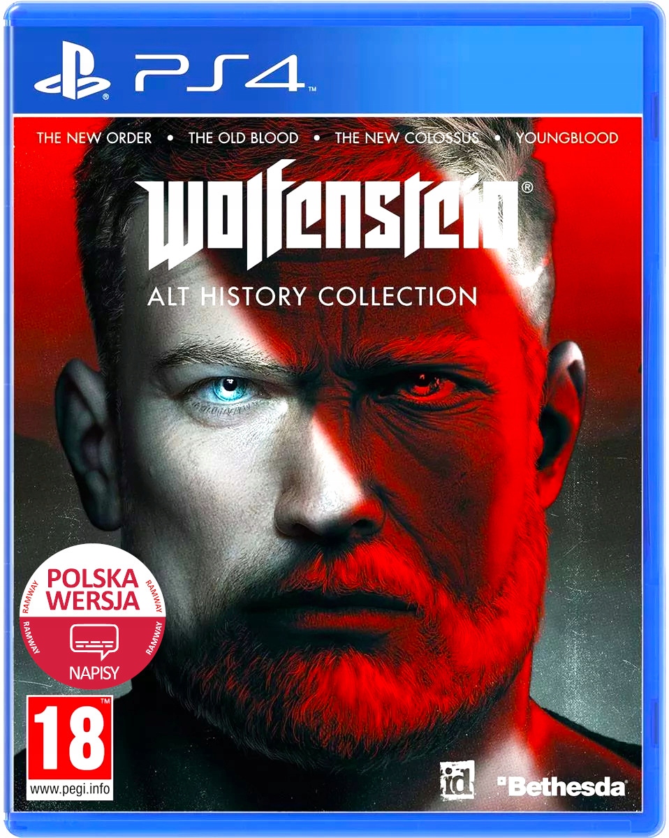 

Wolfenstein Alt History Collection PS4 Pl PS5 4GRY