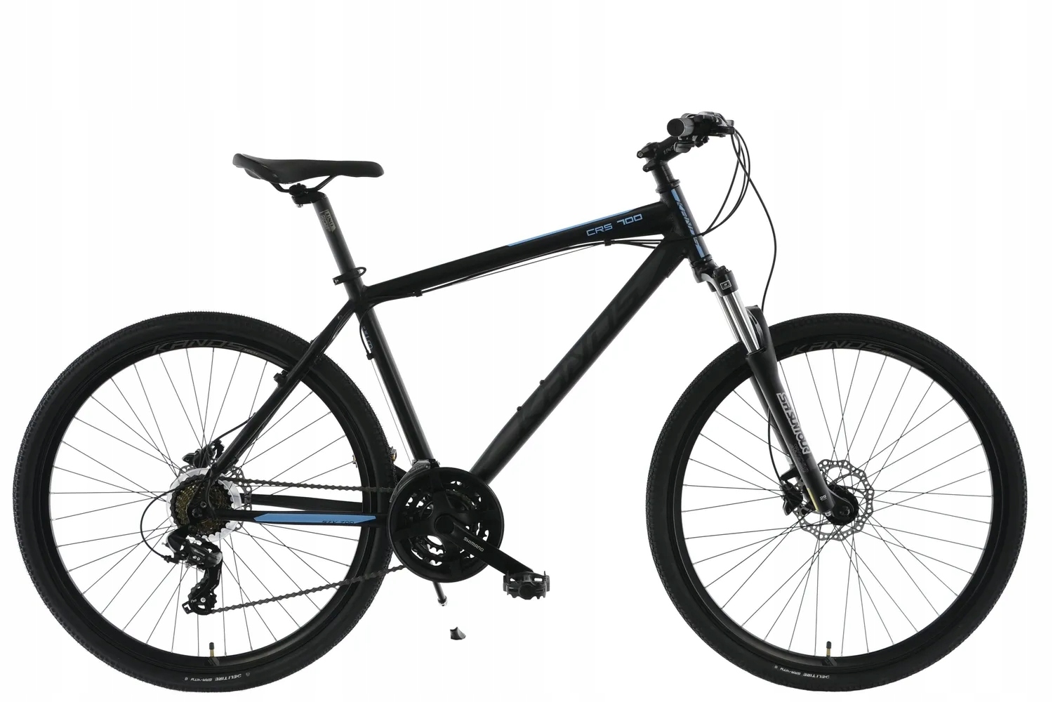 Rower Kands 28 Crs 700 Am Hydraulika M19 Czarno-niebieski Mat