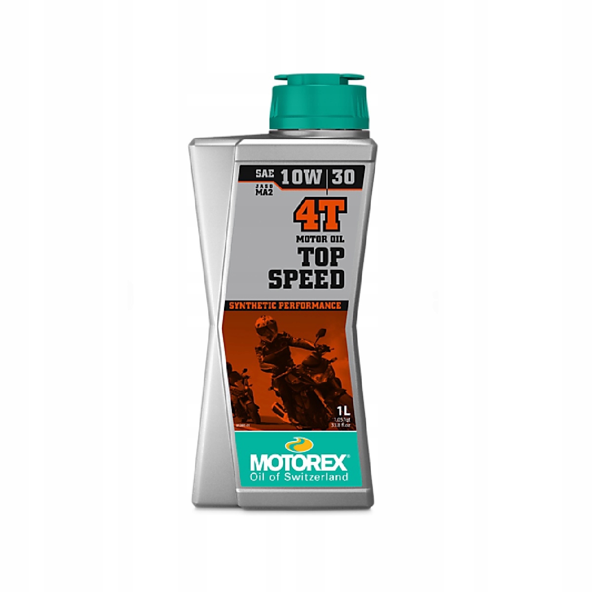 Motorex 308270 Syntetyczny Olej Silnikowy Top Speed 10W30 4T Pojemność 1L