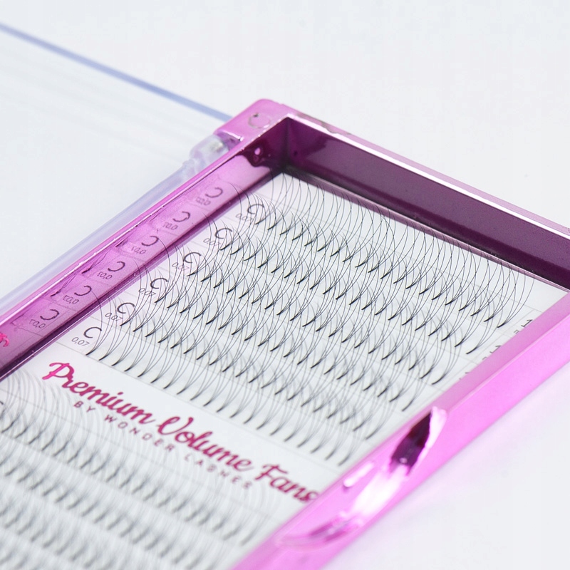 Wonder Lashes Premium Volume Fans řasy 4D C 10 mm