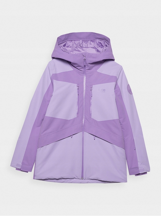 4F Kurtka snowboardowa membrana 10000 damska fioletowa Fob L