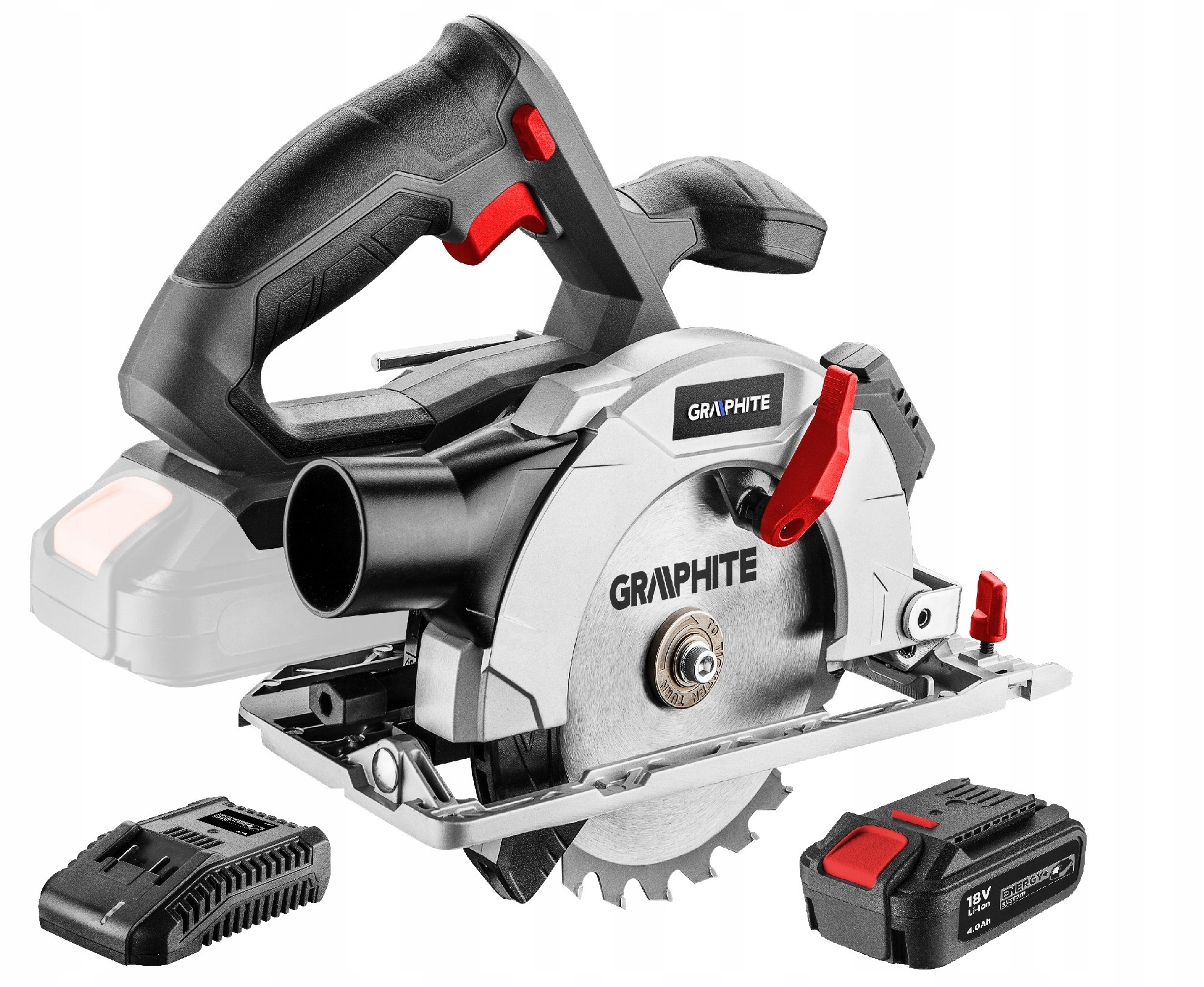 GRAPHITE PILARKA TARCZOWA AKUMULATOROWA 4Ah 58G008
