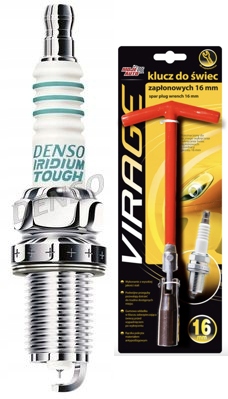 DENSO VK22G ŚWIECA ZAPŁONOWA + klucz do świec 16mm