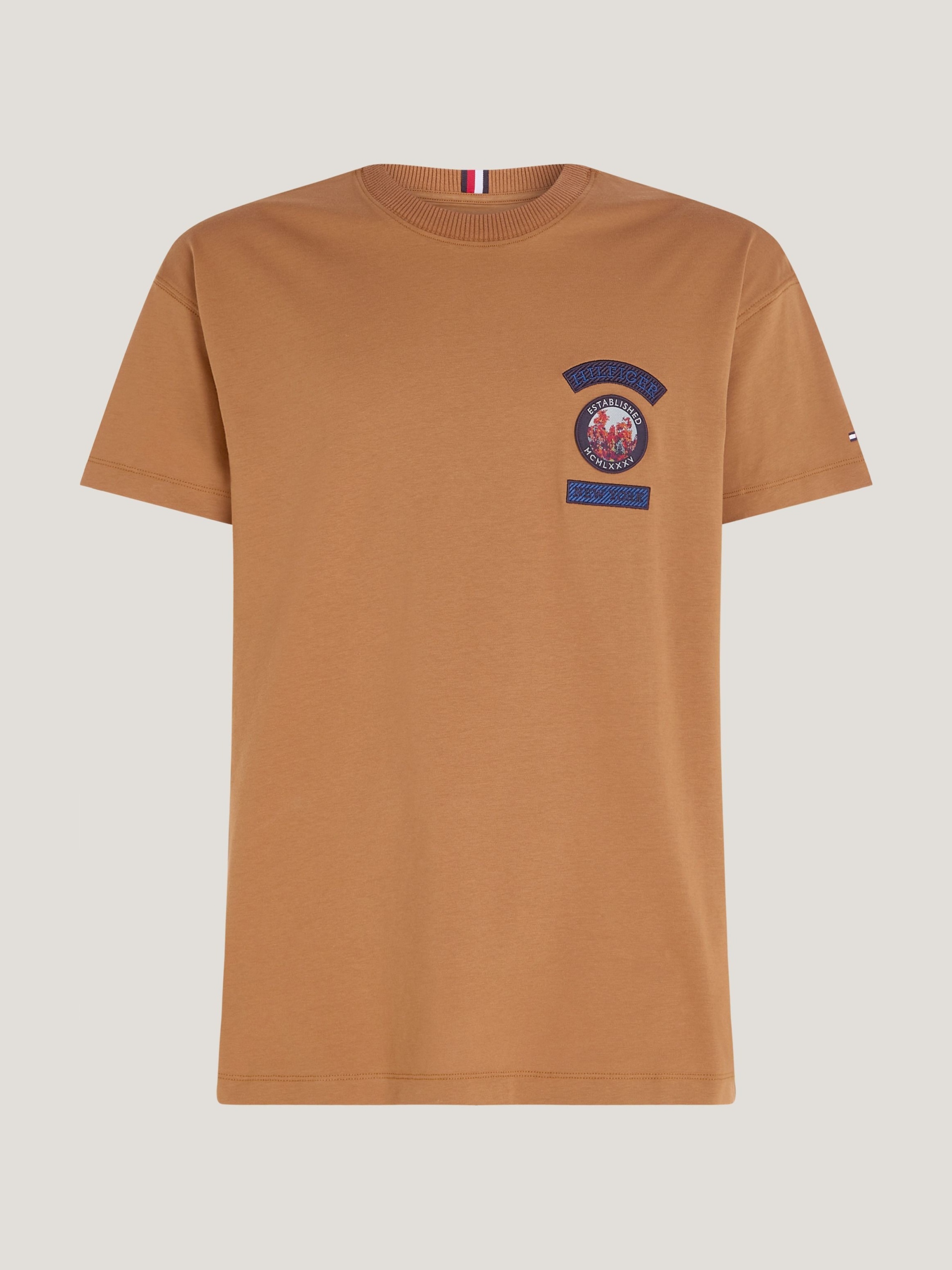 Tričko Tommy Hilfiger s více logy Archive Fit Jersey MW0MW32588 Rm/l