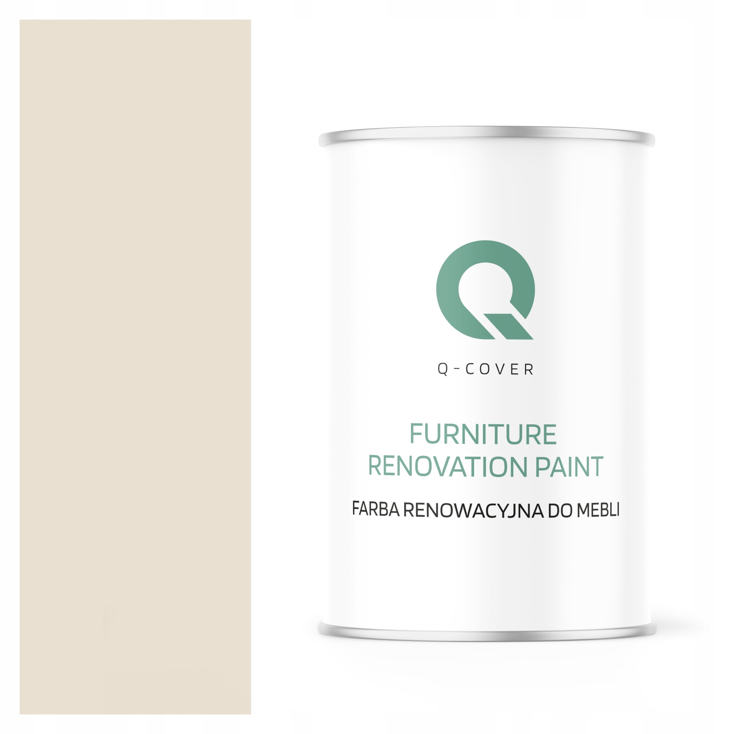 Farba Do Mebli Kuchennych Frontów Szafek Kremowy Ral 9001 Satyna 1L