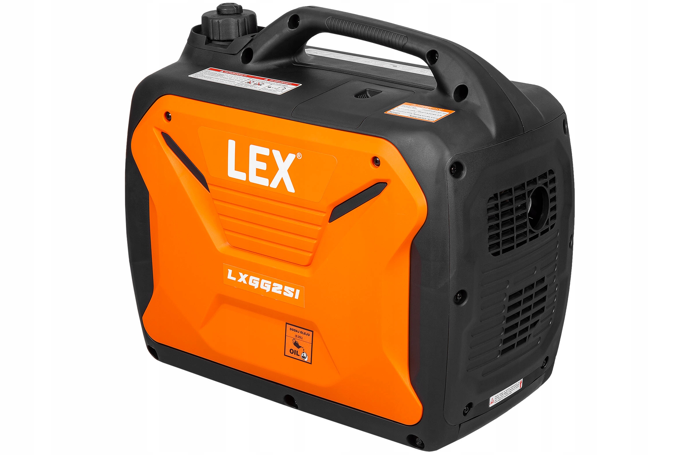 AGREGAT GENERATOR PRĄDU PRĄDOTWÓRCZY INWERTOROWY 230V 12V AVR BARDZO CICHY Model LXGG25I