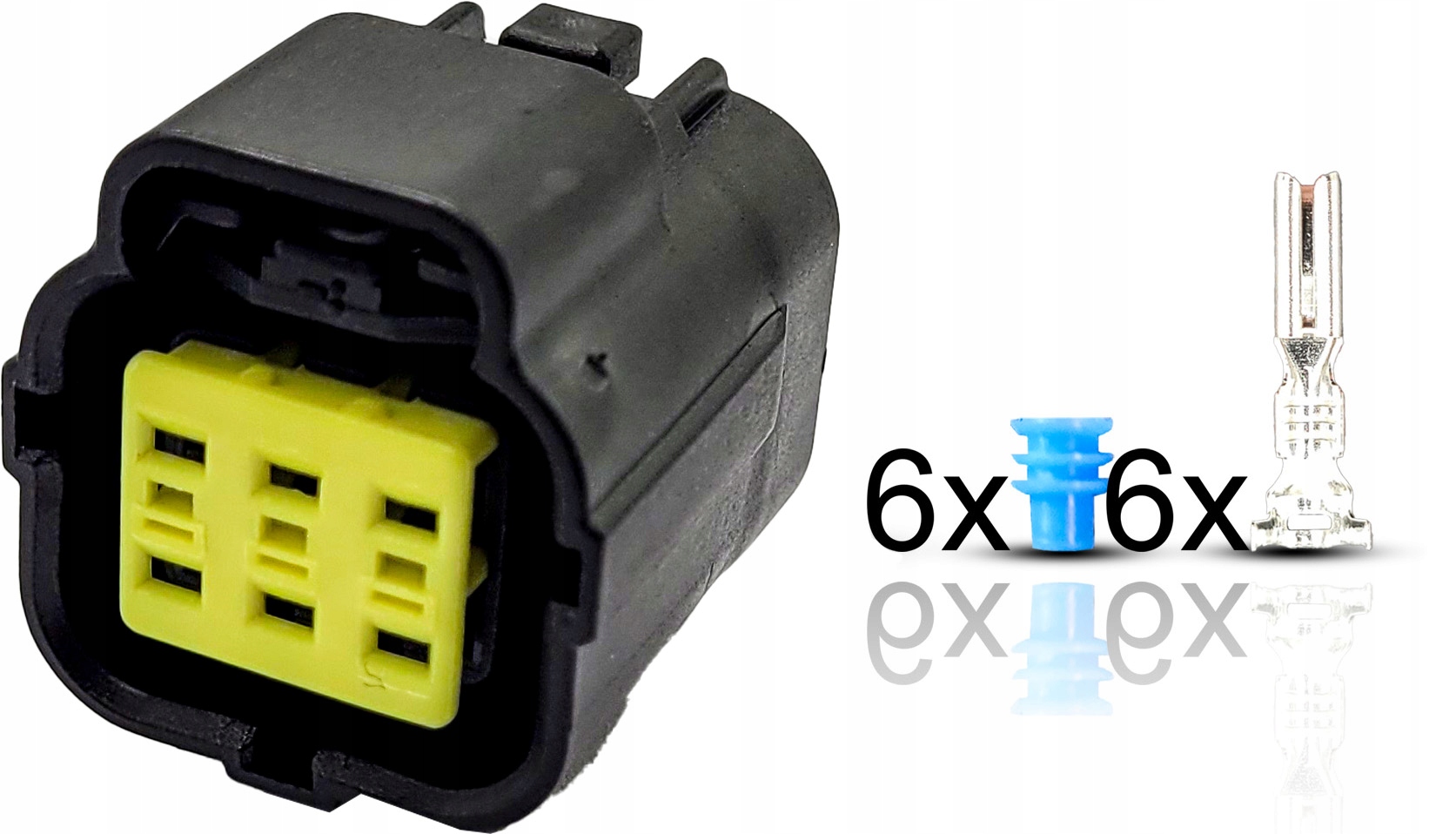 

Wtyk Kostka złącze Econoseal 6 Pin Mk II Citroen