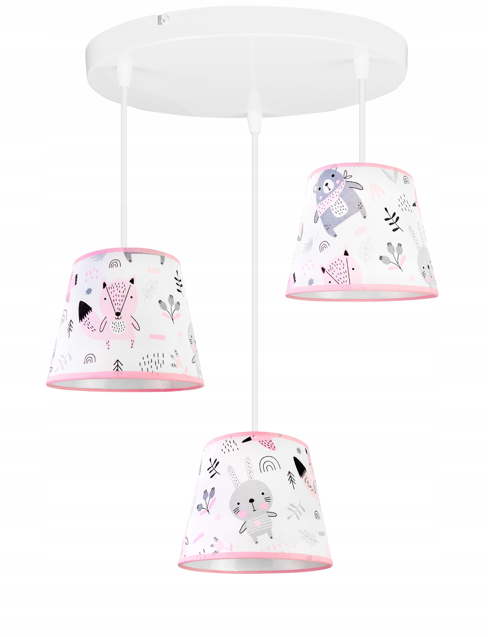 

Lampa Wisząca Sufitowa Loft Dziecięca Abażur Led