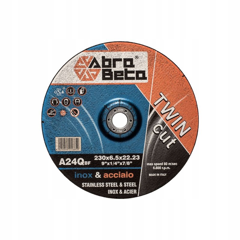 

Abra Beta Tarcza Szlifierska Do Stali 230X6.5MM