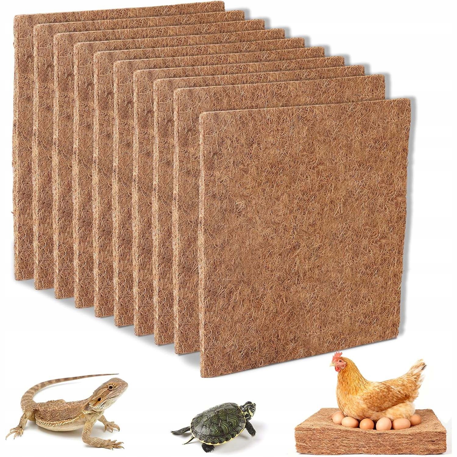 Levně Kokosová Podložka Ekologická Podložka Pro Hlodavce A Kuře Do Hnízda Jako Stelivo