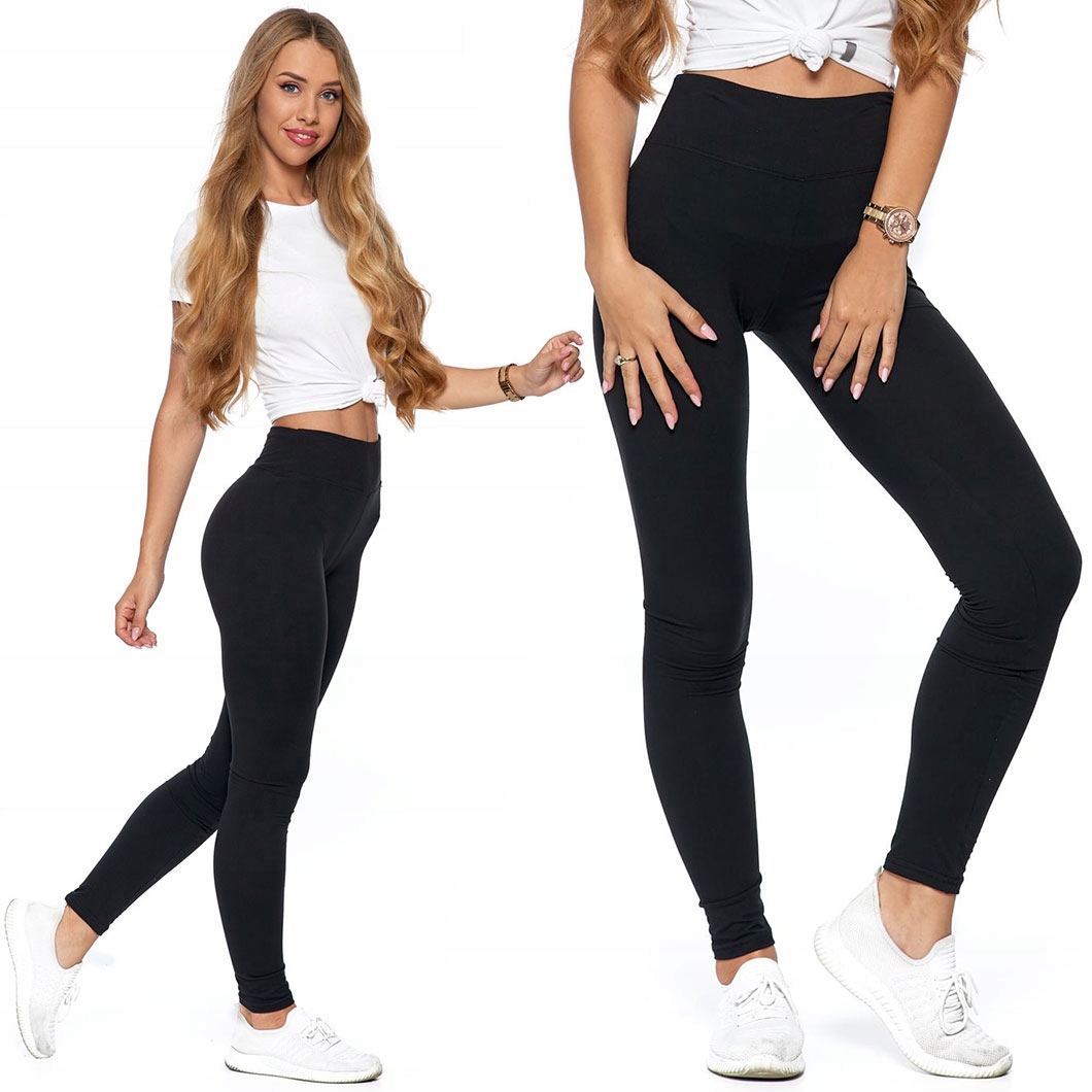 

Legginsy Mocno Kryjące z Wysokim Stanem Moraj S/m